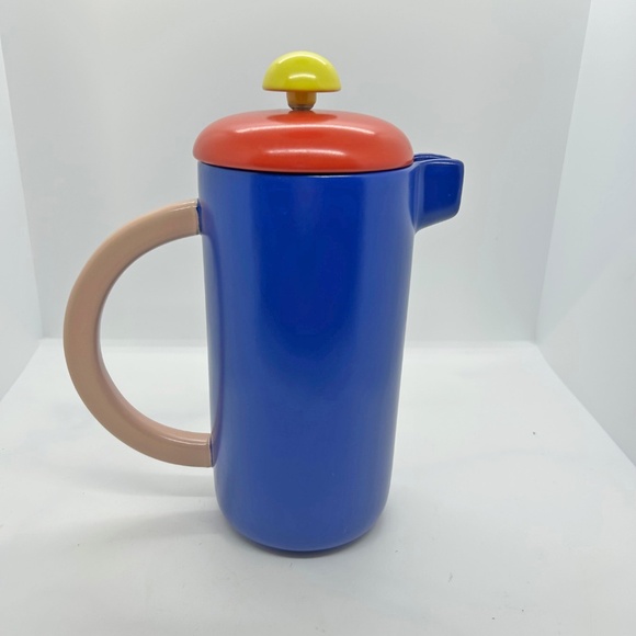 OUI Postmodern style coffee set French Press, 2 Mugs, Sugarbowl - Picture 2 of 13